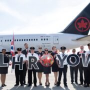 Air Canada celebrates resumption of London Heathrow to Ottawa flights
